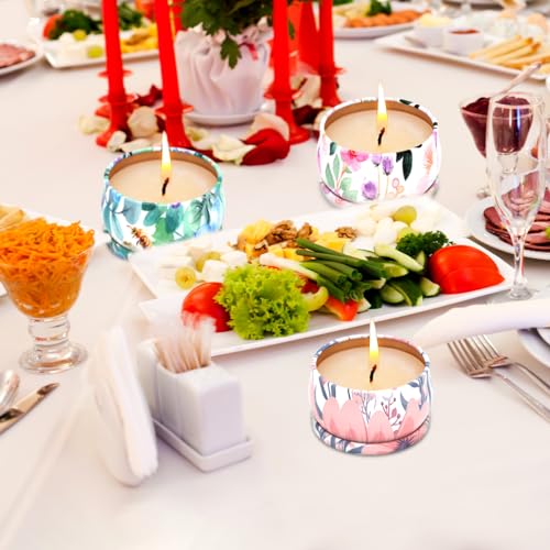 3 Pack Scented Candles Set for Christmas Thanksginving Gift, Relaxing Aromatherapy Candles Gift